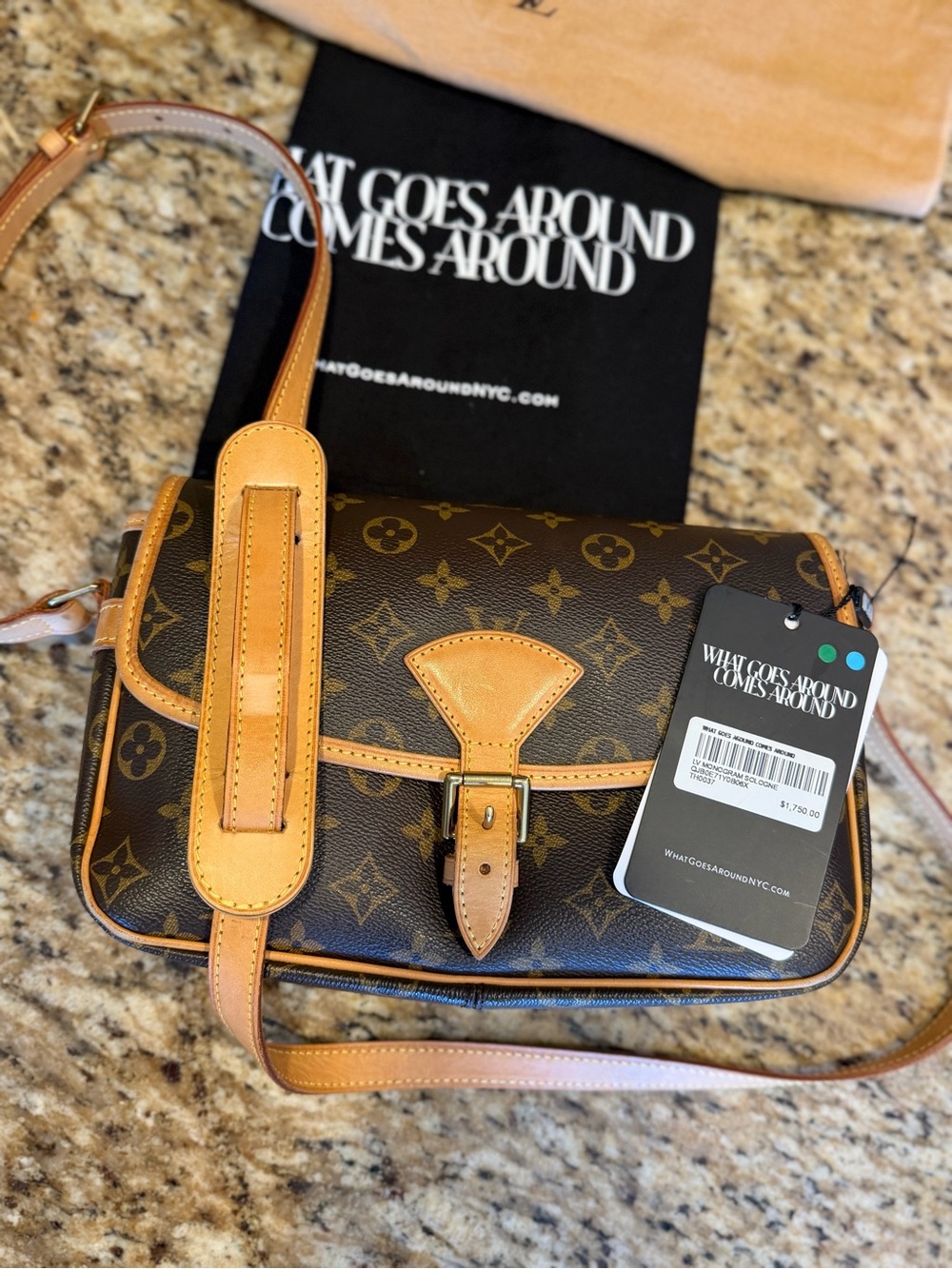 Louis Vuitton Monogram Sologne Crossbody Bag - Picture 3 of 12